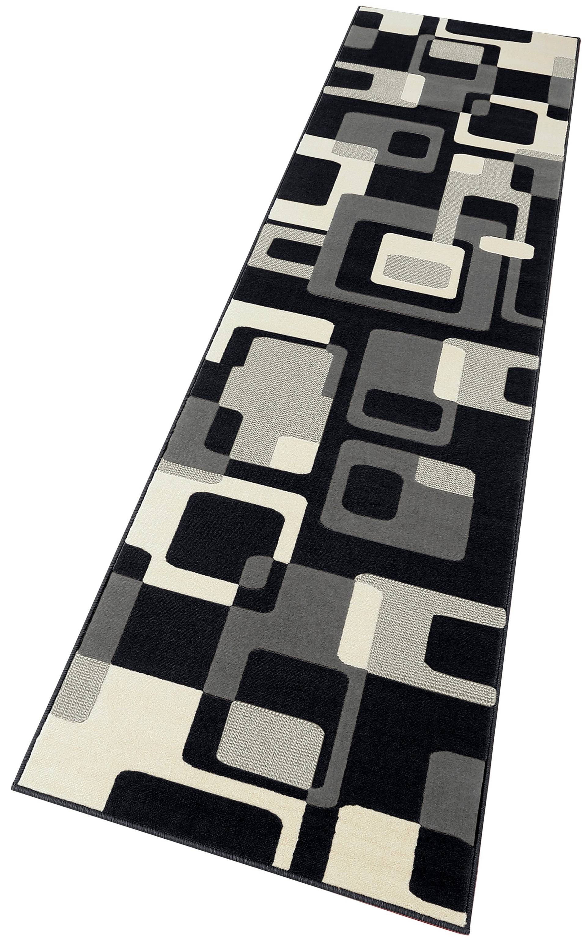 HANSE Home Läufer »Retro«, rechteckig, 9 mm Höhe, Kurzflor, Grafisches Muster, Gekettelt, Robust, Pflegeleicht HANSE Home Läufer »Retro«, rechteckig, 9 mm Höhe, Kurzflor, Grafisches Muster, Gekettelt, Robust, Pflegeleicht von HANSE Home
