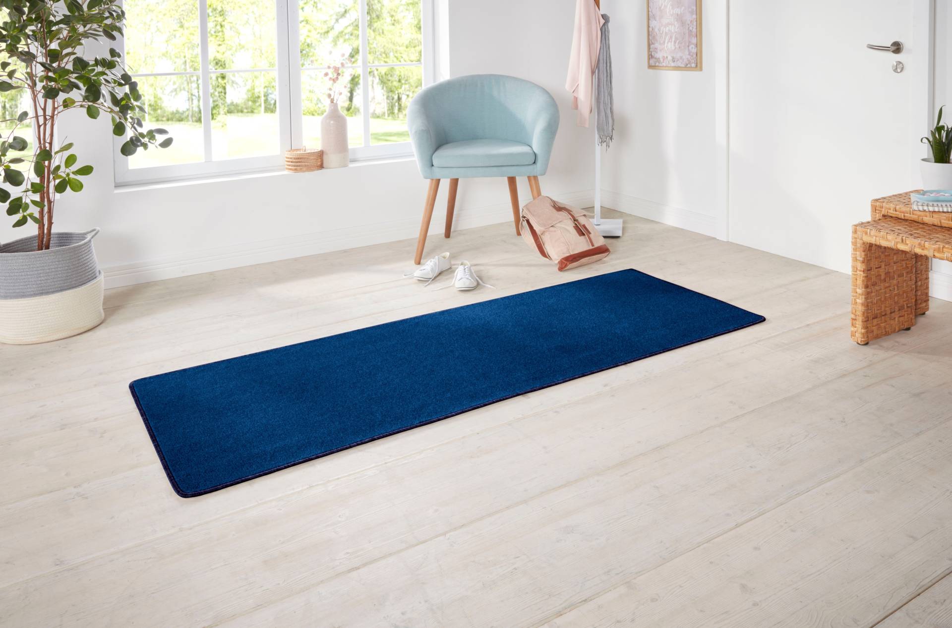 HANSE Home Teppich »Shashi«, rechteckig, 8,5 mm Höhe, Kurzflor, Unifarben, Läufer, weich, Esszimmer, Kinderzimmer, Flur HANSE Home Teppich »Shashi«, rechteckig, 8,5 mm Höhe, Kurzflor, Unifarben, Läufer, weich, Esszimmer, Kinderzimmer, Flur von HANSE Home