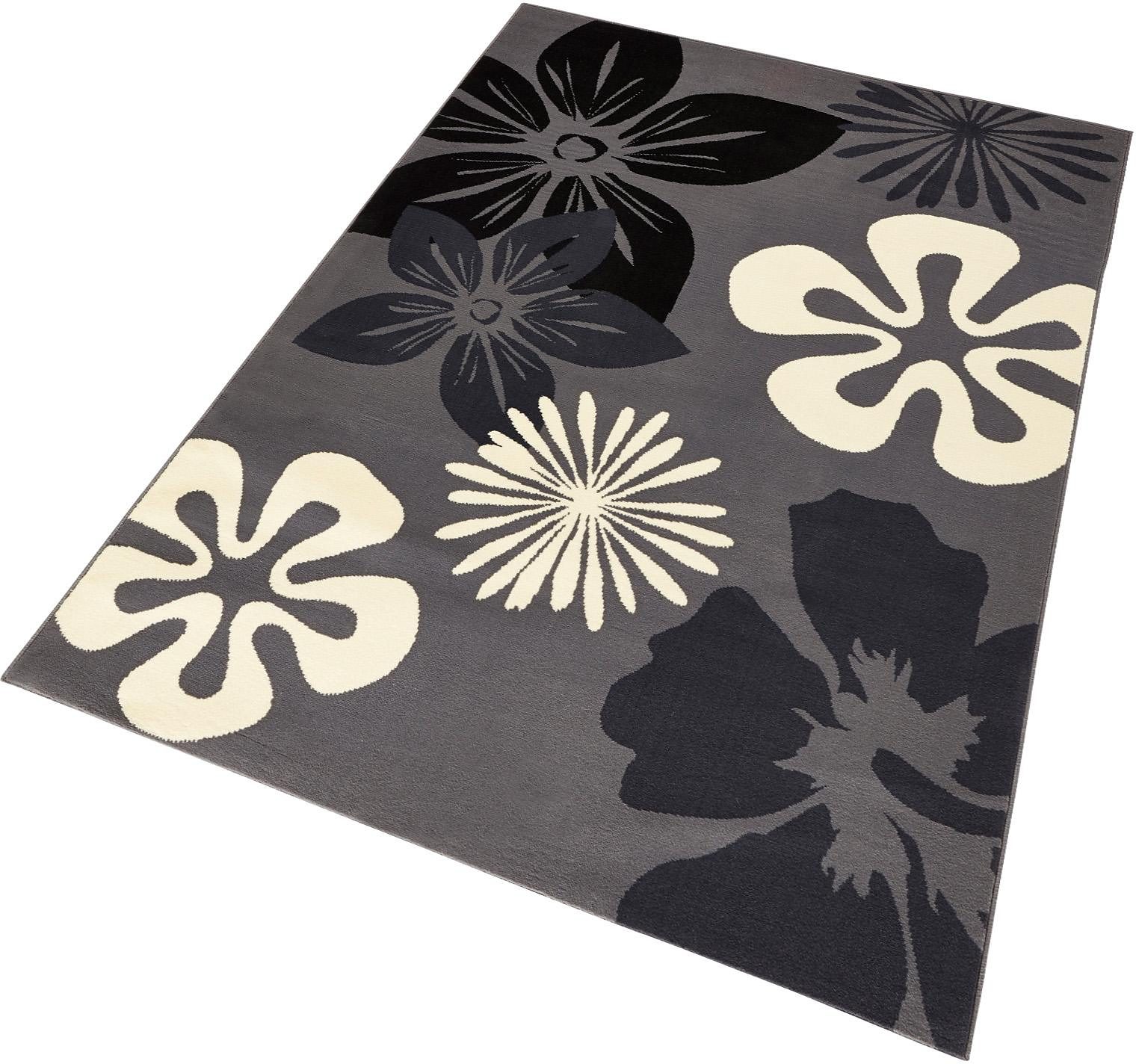 HANSE Home Teppich »Flora«, rechteckig, 9 mm Höhe, Kurzflor, Blumen Design, Kräftige Farben, ringsum gekettelt, Robust HANSE Home Teppich »Flora«, rechteckig, 9 mm Höhe, Kurzflor, Blumen Design, Kräftige Farben, ringsum gekettelt, Robust von HANSE Home