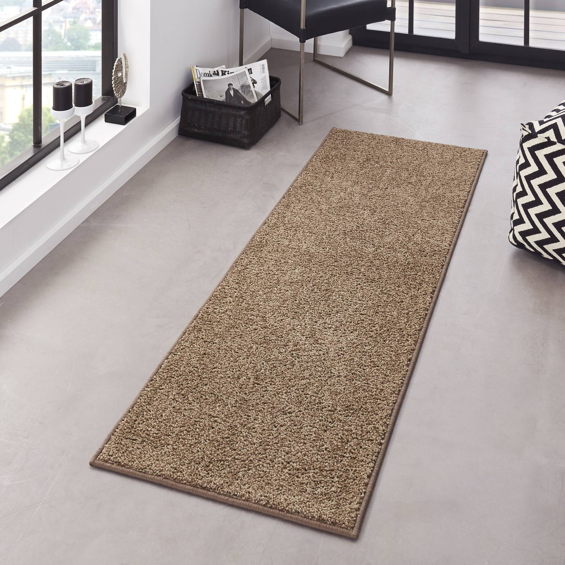 HANSE Home Teppich »Pure 100 Kurzflor«, rechteckig, 13 mm Höhe, Kurzflor, Unifarben, Läufer, Modern, Wohnzimmer, Kinderzimmer, Flur HANSE Home Teppich »Pure 100 Kurzflor«, rechteckig, 13 mm Höhe, Kurzflor, Unifarben, Läufer, Modern, Wohnzimmer, Kinderzimmer, Flur von HANSE Home