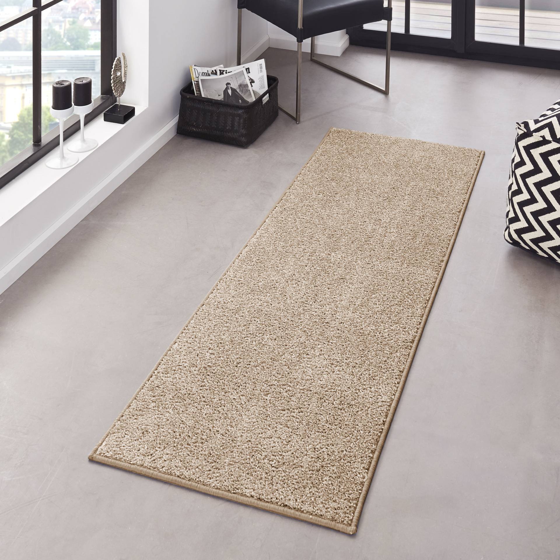 HANSE Home Teppich »Pure 100 Kurzflor«, rechteckig, 13 mm Höhe, Kurzflor, Unifarben, Läufer, Modern, Wohnzimmer, Kinderzimmer, Flur HANSE Home Teppich »Pure 100 Kurzflor«, rechteckig, 13 mm Höhe, Kurzflor, Unifarben, Läufer, Modern, Wohnzimmer, Kinderzimmer, Flur von HANSE Home