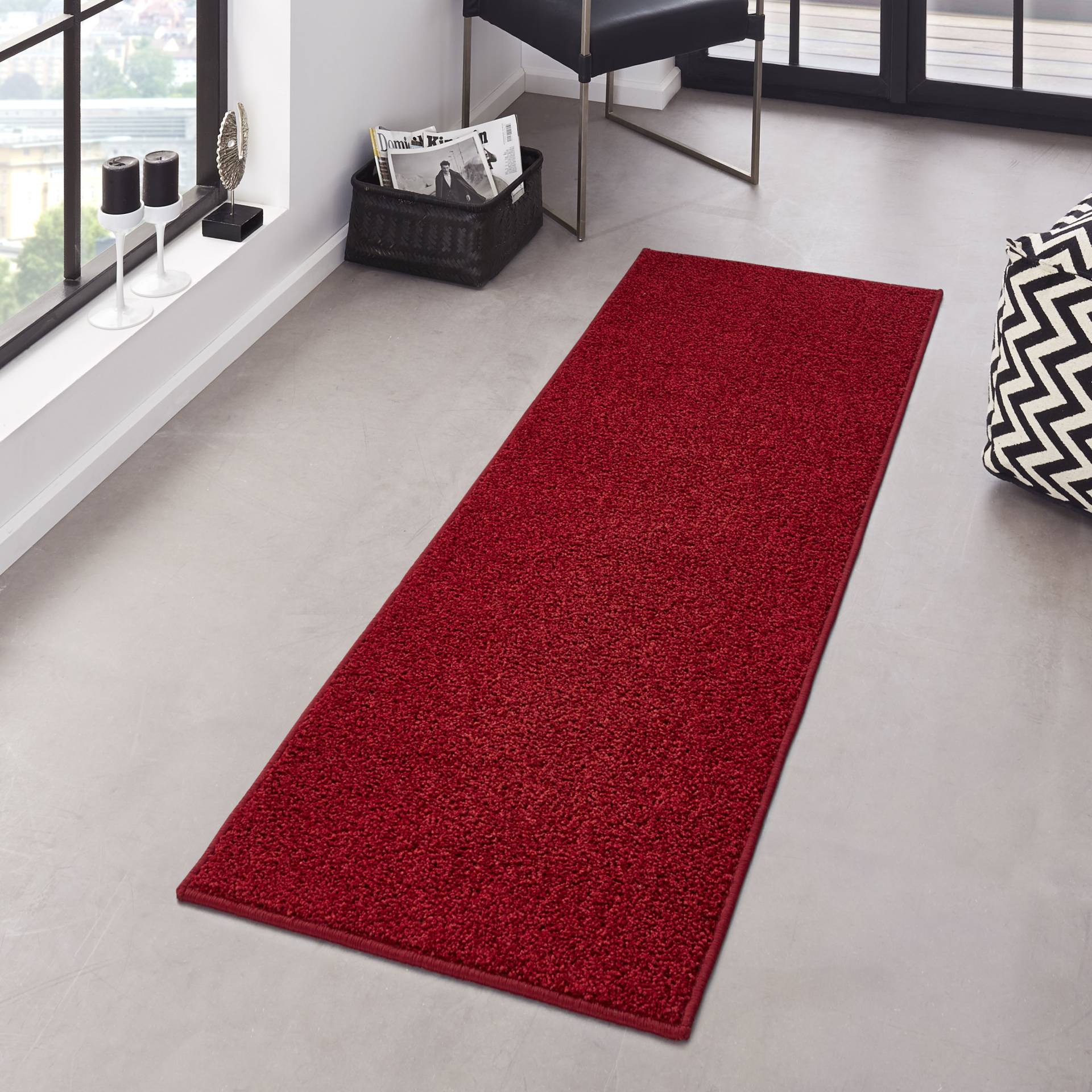 HANSE Home Teppich »Pure 100 Kurzflor«, rechteckig, 13 mm Höhe, Kurzflor, Unifarben, Läufer, Modern, Wohnzimmer, Kinderzimmer, Flur HANSE Home Teppich »Pure 100 Kurzflor«, rechteckig, 13 mm Höhe, Kurzflor, Unifarben, Läufer, Modern, Wohnzimmer, Kinderzimmer, Flur von HANSE Home