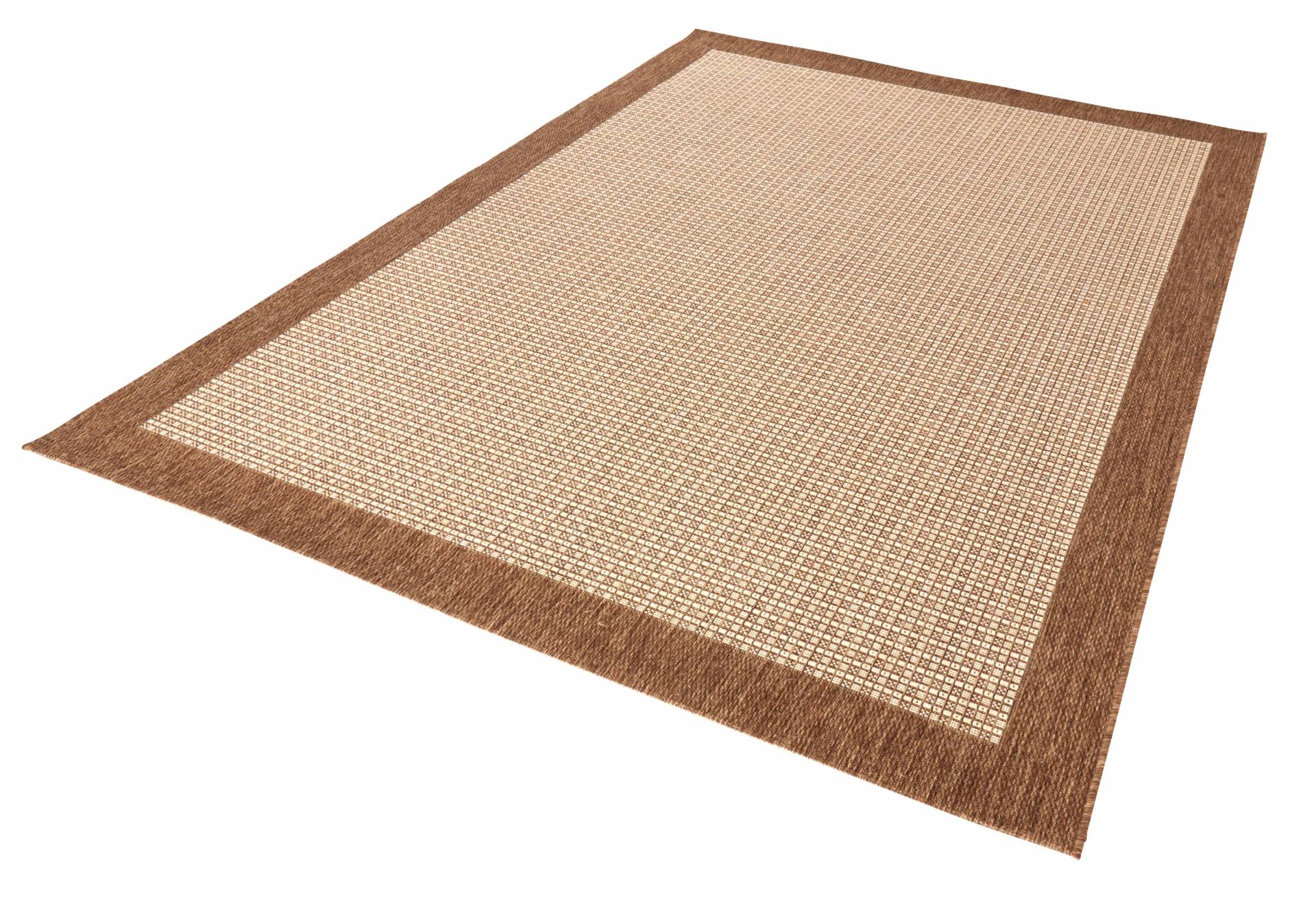 HANSE Home Teppich »Simple«, rechteckig, Flachgewebe Indoor, Sisal Optik, Bordüren Design, Robust, Pflegeleicht von HANSE Home