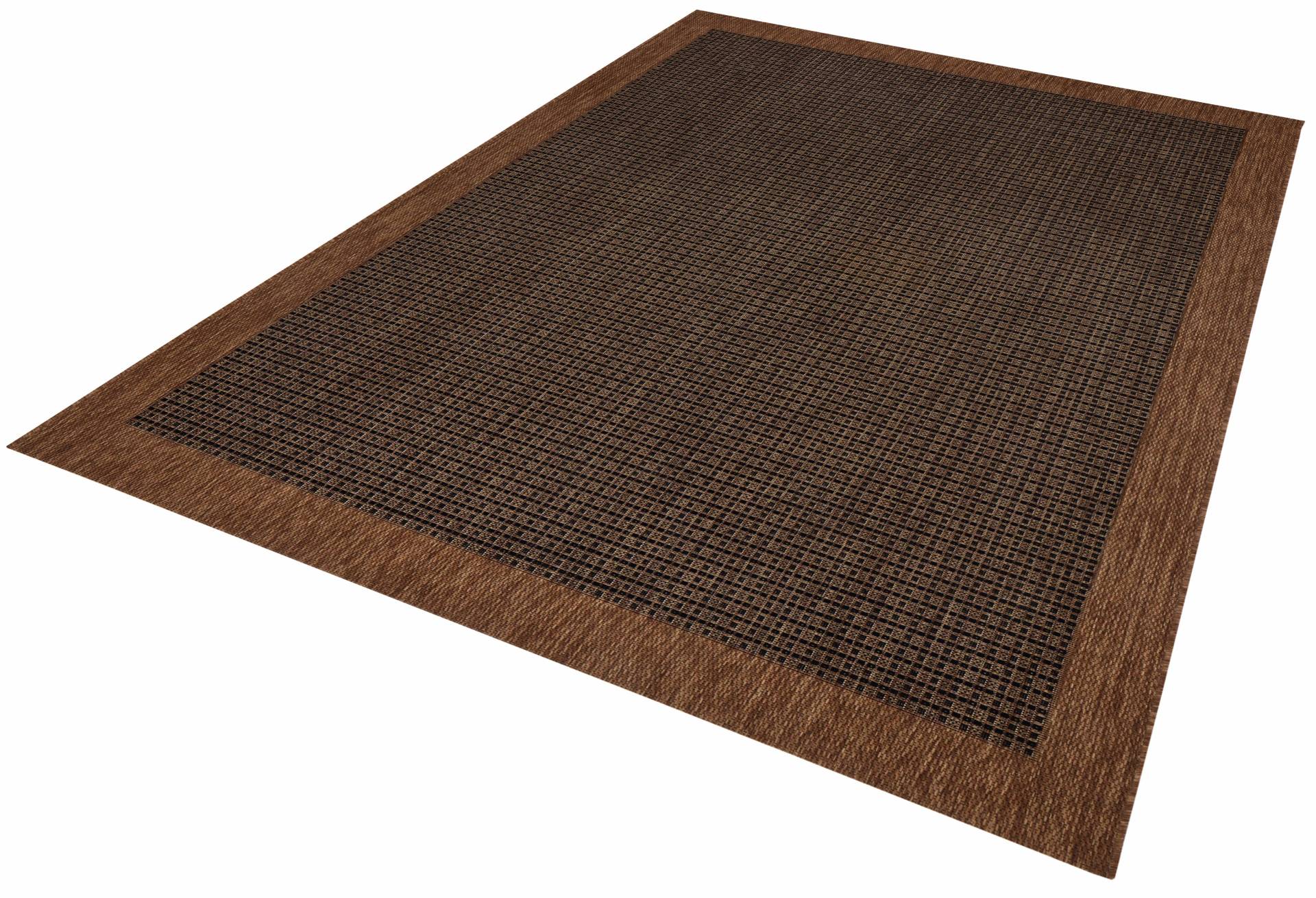 HANSE Home Teppich »Simple«, rechteckig, Flachgewebe Indoor, Sisal Optik, Bordüren Design, Robust, Pflegeleicht von HANSE Home