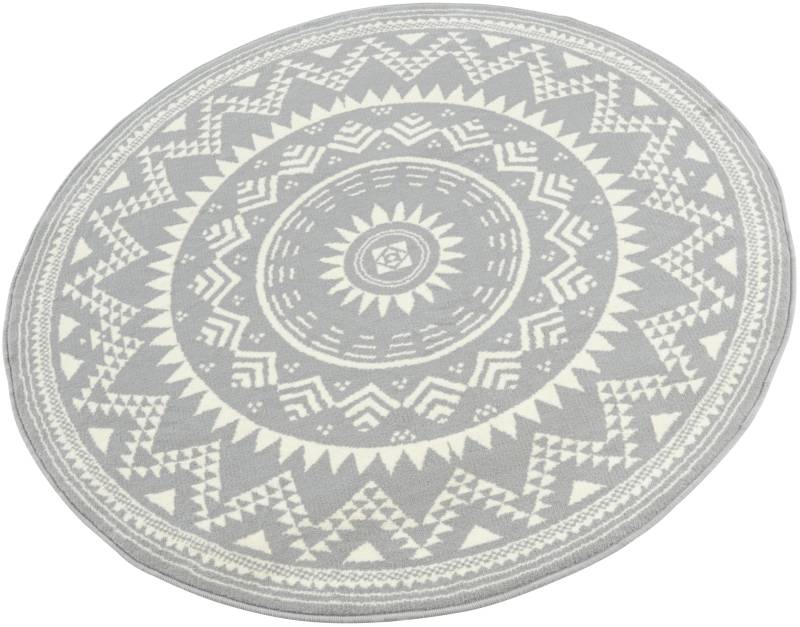 HANSE Home Teppich »Valencia«, rund, Kurzflor, Modern, Vintage, Mandala, Wohnzimmer, Kinderzimmer, Flur von HANSE Home