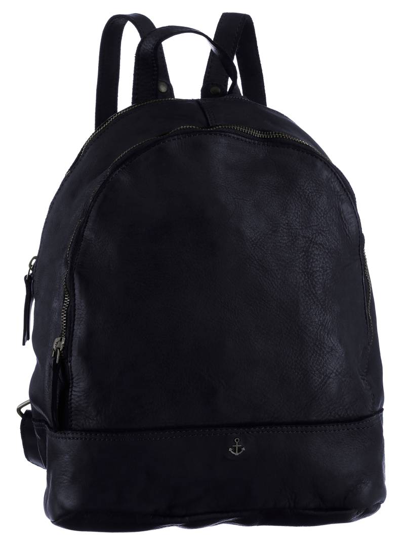 HARBOUR 2nd Cityrucksack »Meghan«, aus Leder mit typischen Marken-Anker-Label und Schmuckanhänger von HARBOUR 2nd