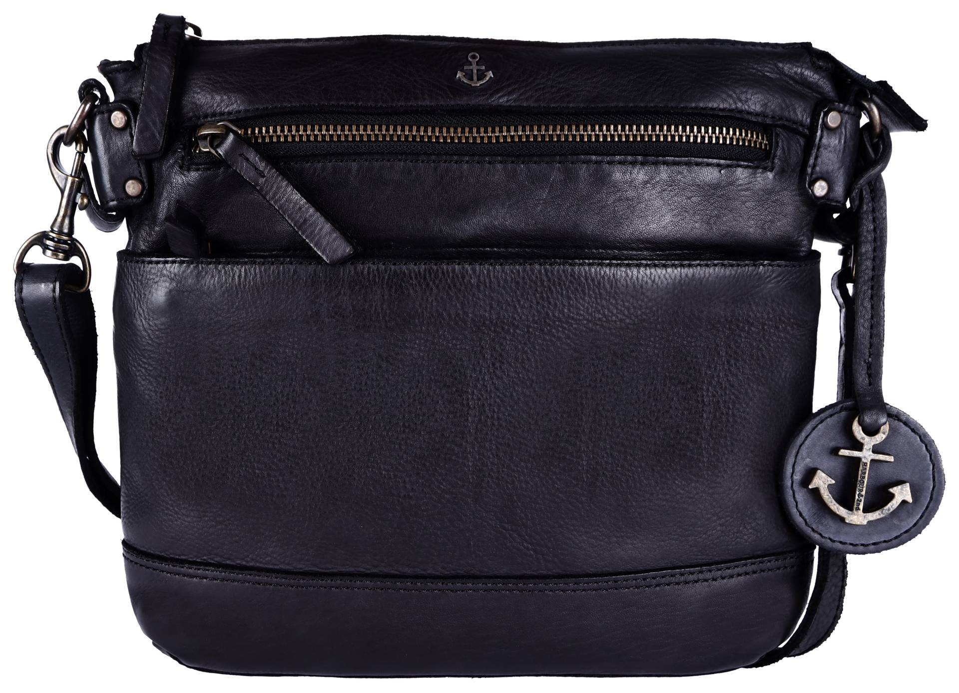 HARBOUR 2nd Handtasche »Isalie2«, Umhängetasche Tasche Damen mit Anker Anhänger von HARBOUR 2nd