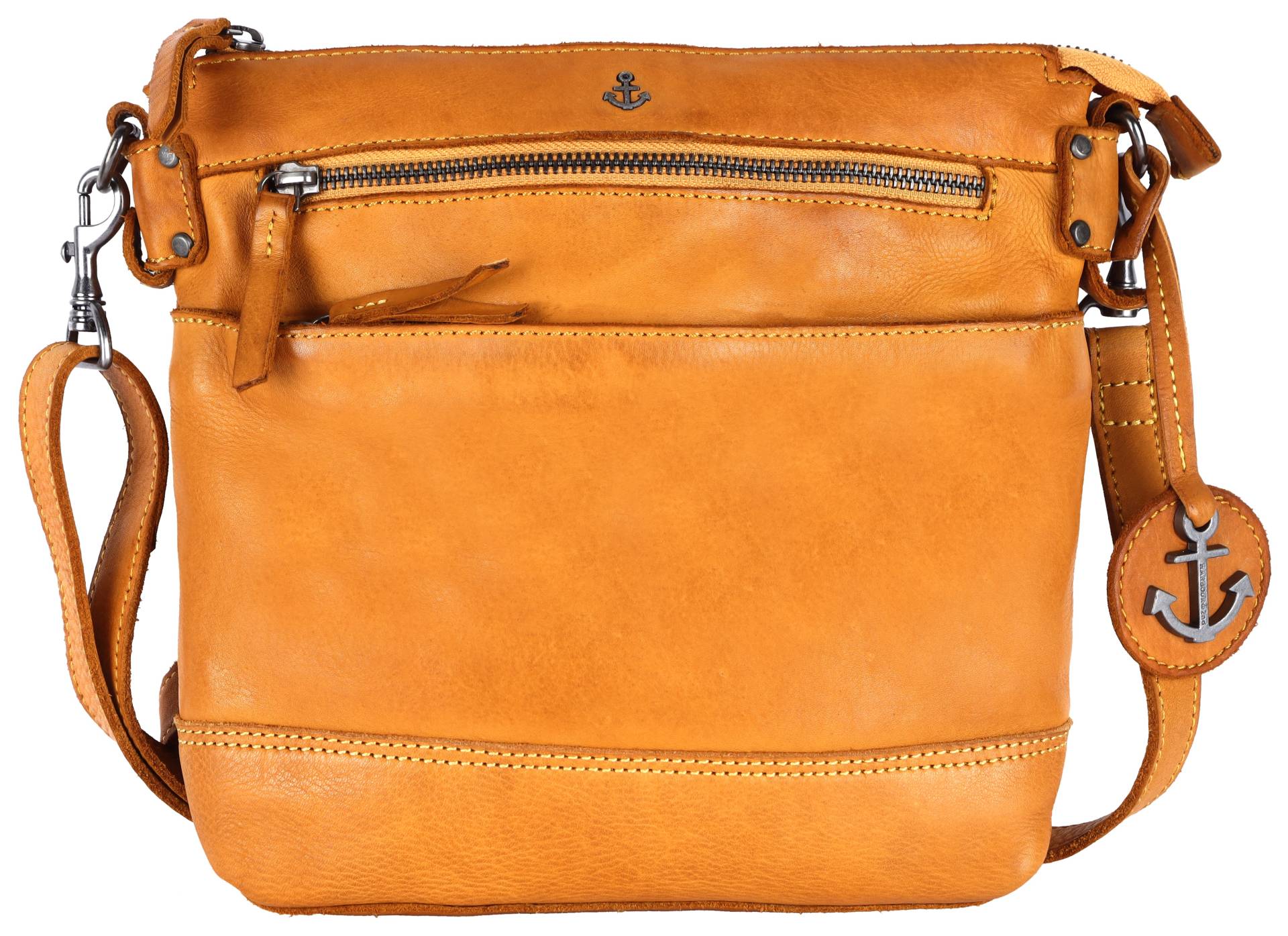 HARBOUR 2nd Handtasche »Isalie2«, Umhängetasche Tasche Damen mit Anker Anhänger von HARBOUR 2nd