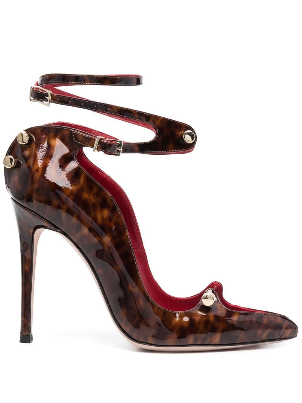 HARDOT Harlot tortoiseshell-effect pumps - Brown von HARDOT