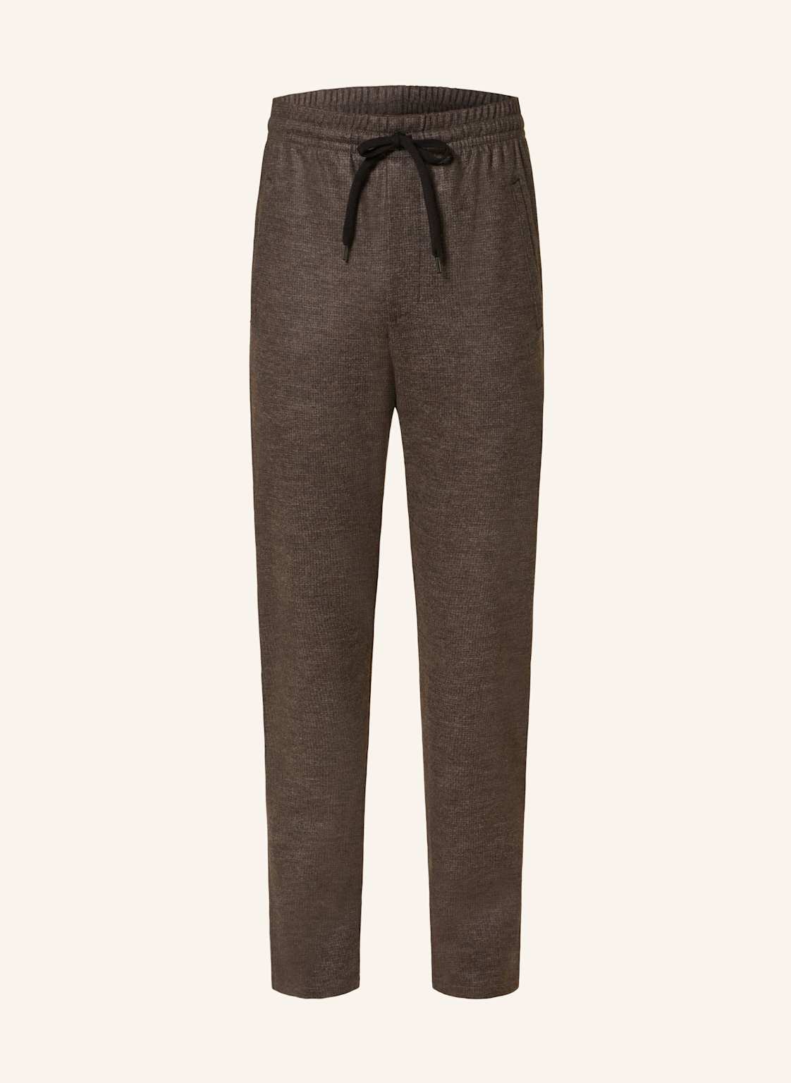 Harris Wharf London Anzughose Barberis Im Jogging-Stil Slim Fit braun von HARRIS WHARF LONDON