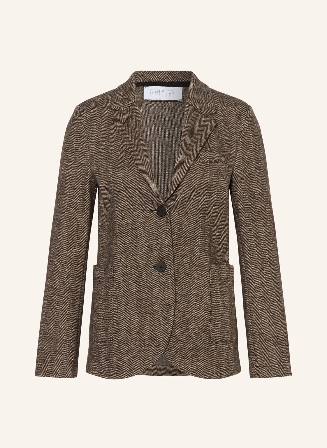 Harris Wharf London Blazer braun von HARRIS WHARF LONDON