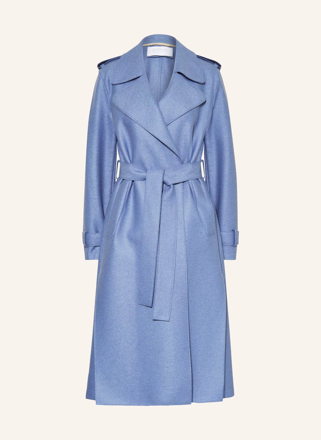 Harris Wharf London Trenchcoat blau von HARRIS WHARF LONDON