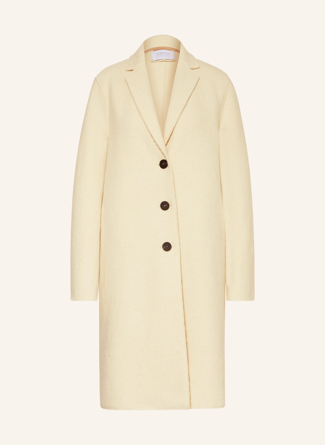 Harris Wharf London Wollmantel beige Harris Wharf London Wollmantel beige von HARRIS WHARF LONDON