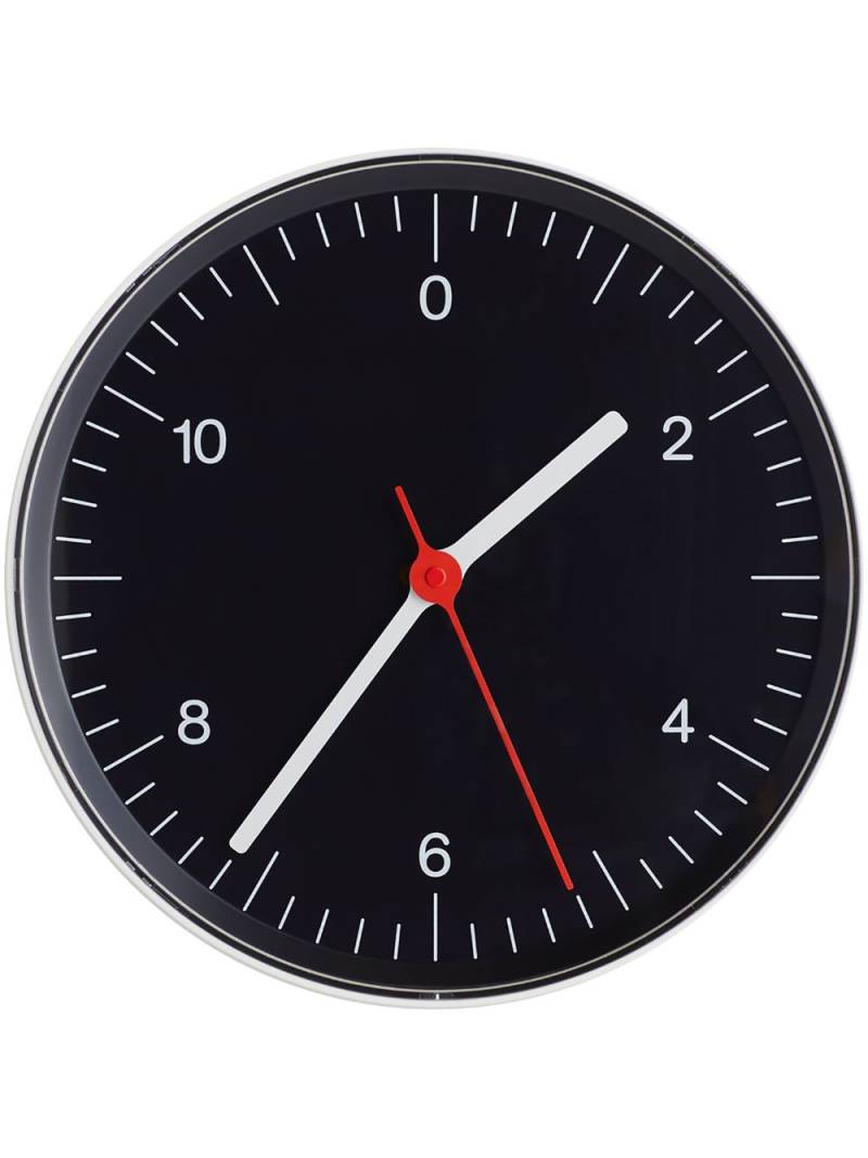 HAY 26.5cm aluminium Wall Clock - Black von HAY