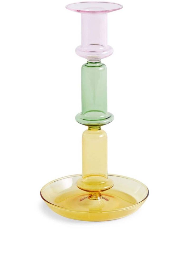 HAY Flare Tall candleholder - Pink von HAY