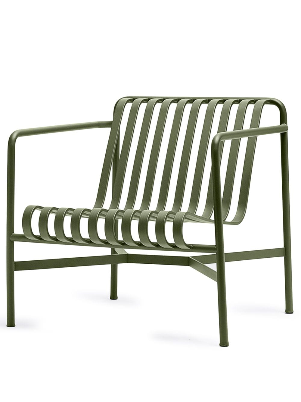 HAY Palissade steel lounge chair - Green von HAY