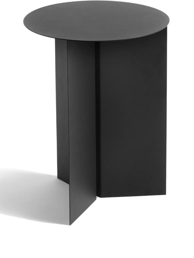 HAY Slit round table - Black von HAY