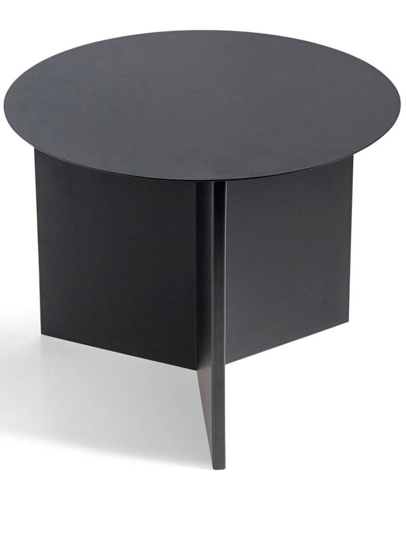 HAY Slit round table - Black von HAY