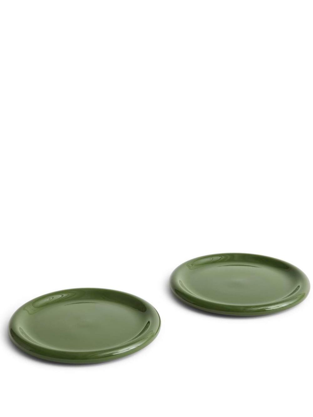 HAY dessert plates (set of two) - Green von HAY