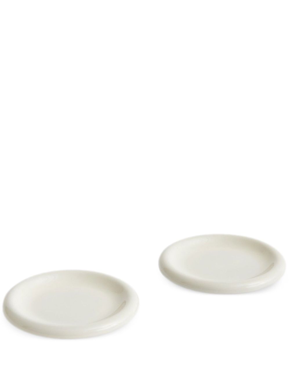 HAY dessert plates (set of two) - White von HAY