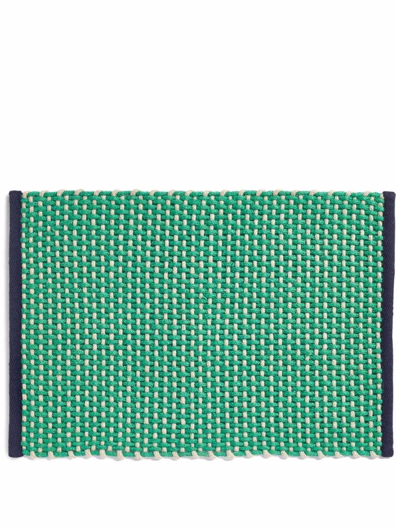 HAY interwoven door mat - Green von HAY