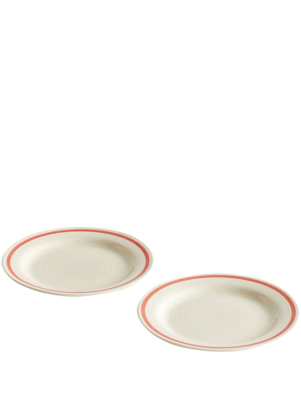 HAY set of two Sobremesa plates - White von HAY