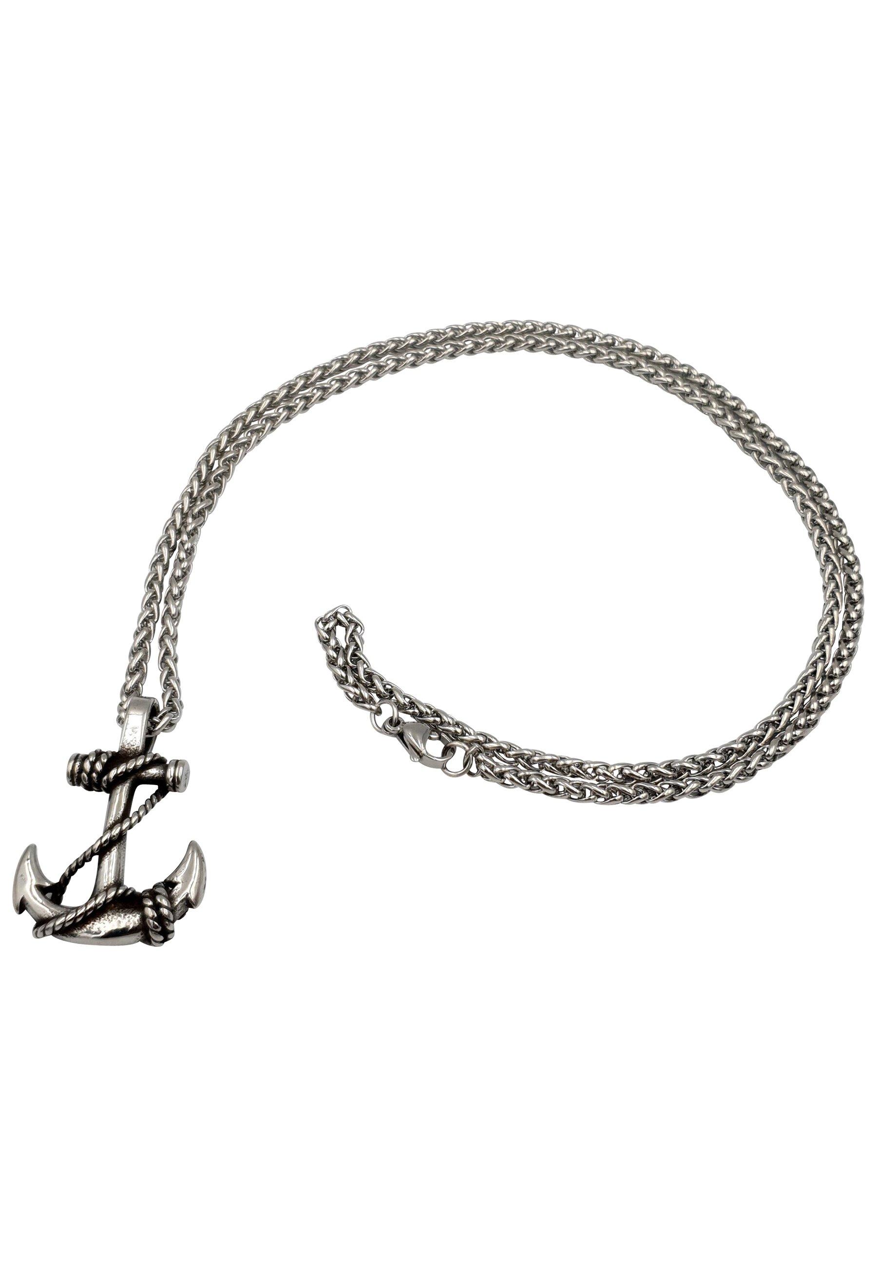 Anker Kette Damen Silber 60 cm von HEBE JEWELS