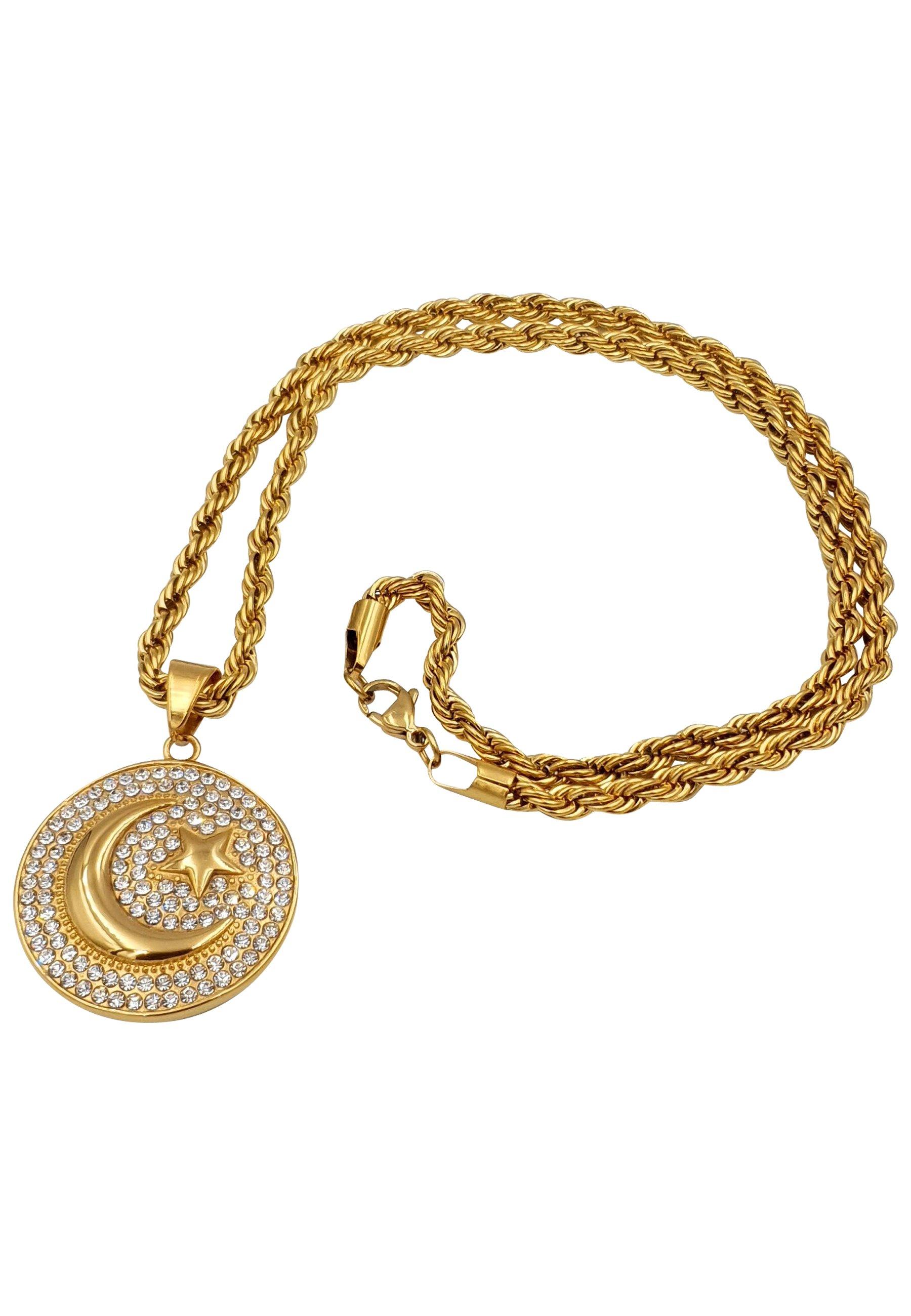 Hilal Kette Damen Gelbgold 60 cm von HEBE JEWELS