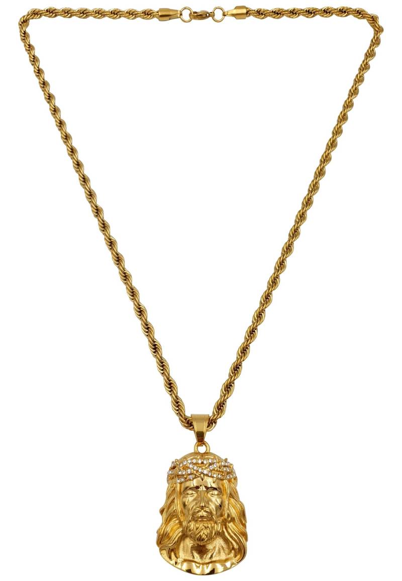 Jesus Kette, Hip-hop-style Damen  60 cm von HEBE JEWELS