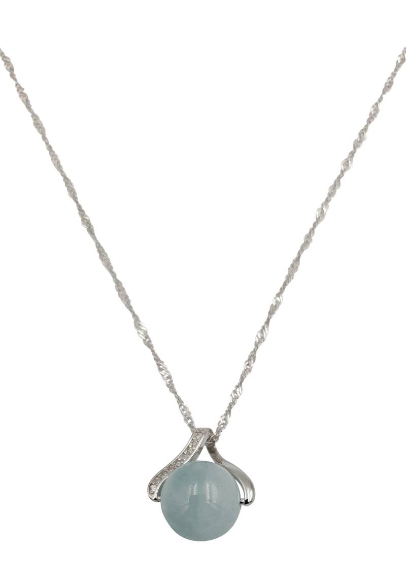 Naturstein Kette Damen Aquamarine ONE SIZE von HEBE JEWELS