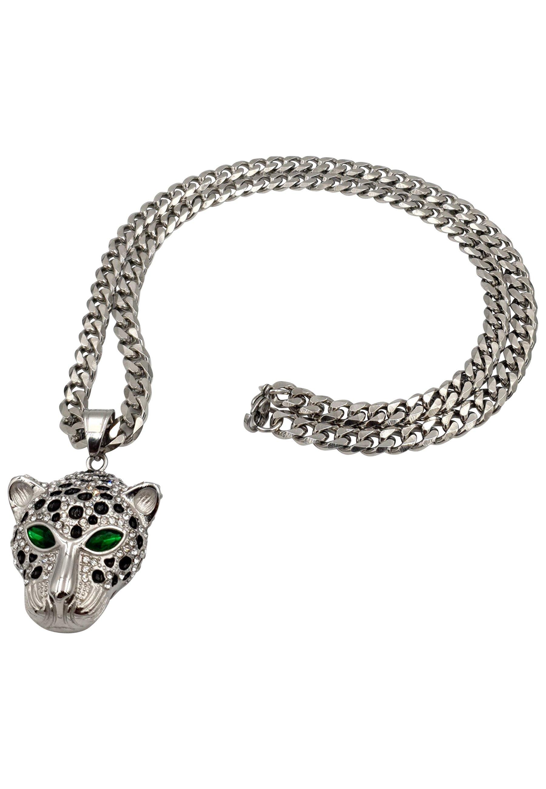 Panther Kette, Hip-hop-style Damen Silber 60 cm von HEBE JEWELS