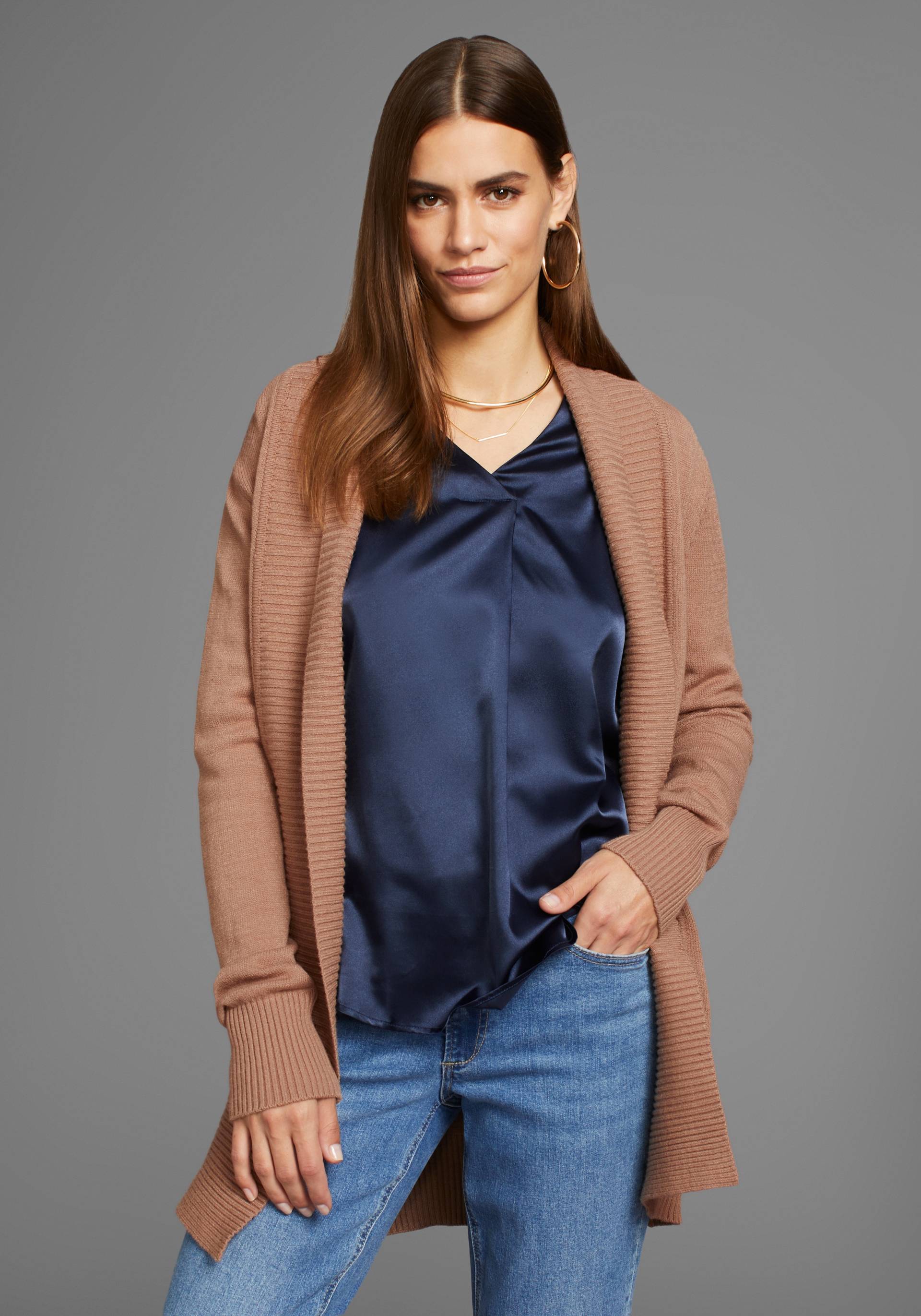 HECHTER PARIS Cardigan, mit Schalkragen - NEUE KOLLEKTION von HECHTER PARIS