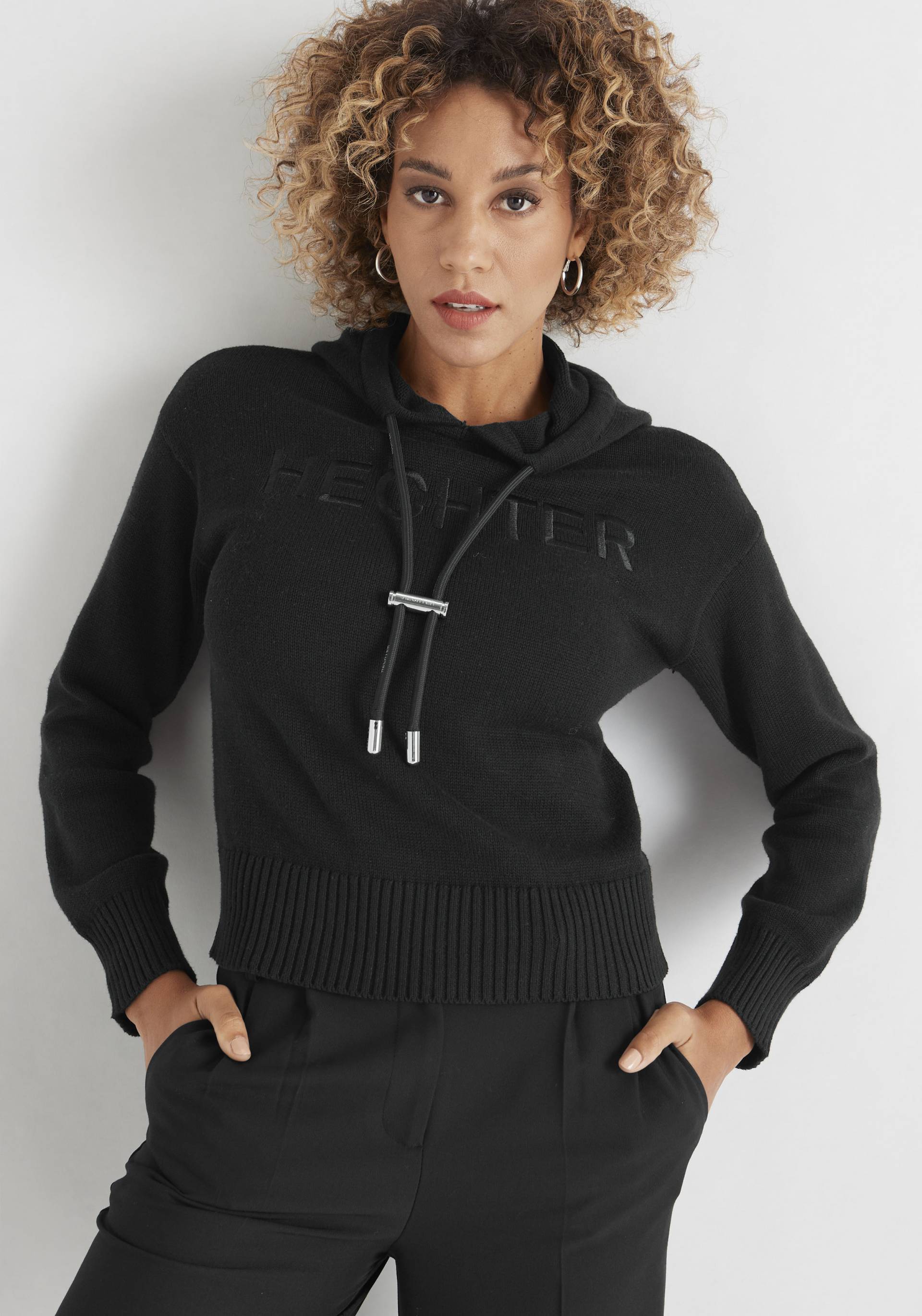 HECHTER PARIS Kapuzenpullover, mit Logobranding von HECHTER PARIS