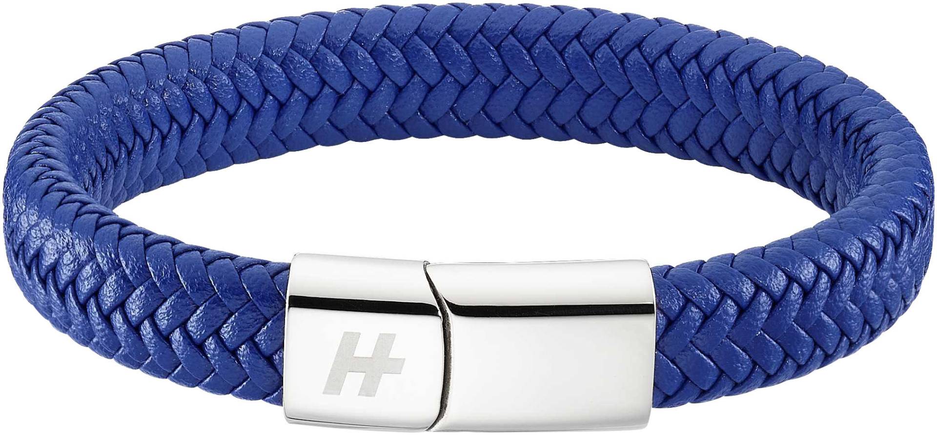 HECHTER PARIS Lederarmband »Schmuck Geschenk Armschmuck Edelstahl blau« HECHTER PARIS Lederarmband »Schmuck Geschenk Armschmuck Edelstahl blau« von HECHTER PARIS