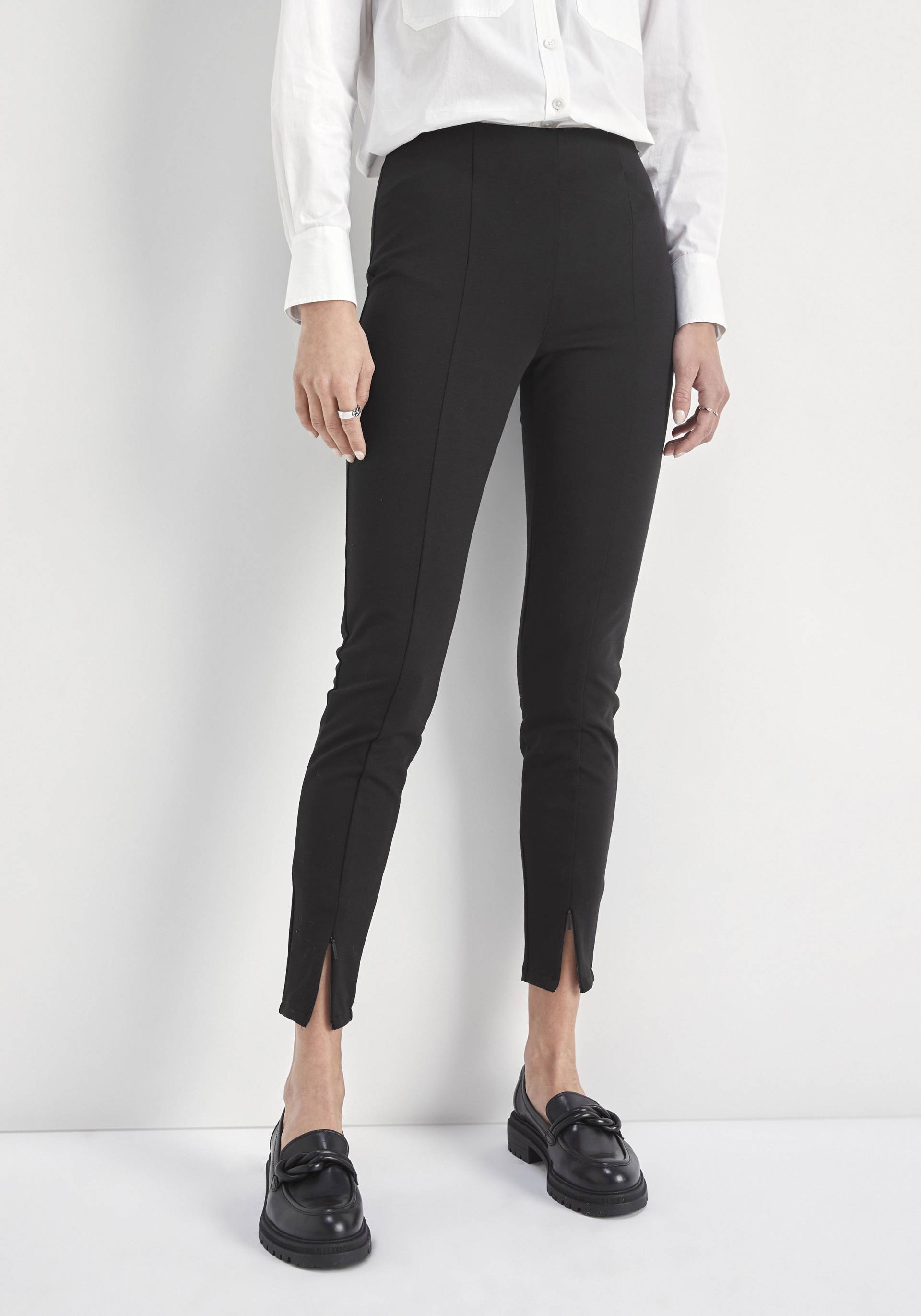 HECHTER PARIS Leggings, mit dezentem Metalllabel von HECHTER PARIS