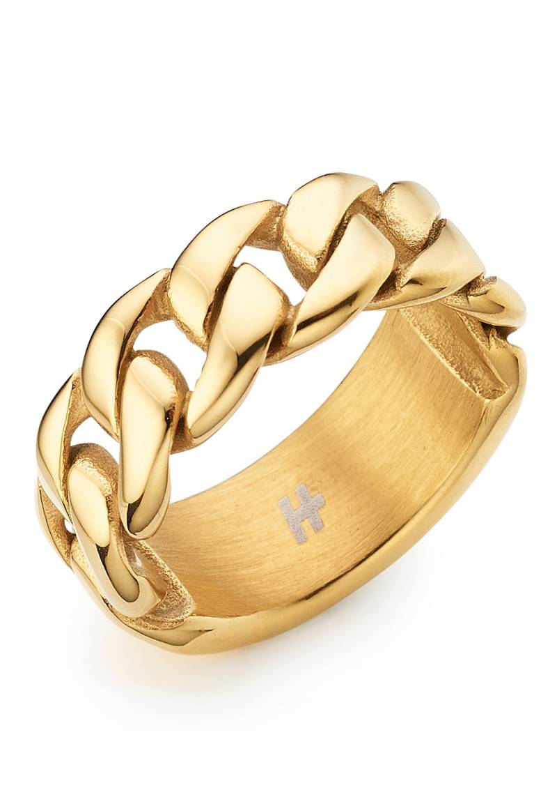 HECHTER PARIS Partnerring »Schmuck Geschenk, Ring unisex Optik Panzerkette, Goldfarben + Silberfarben« von HECHTER PARIS