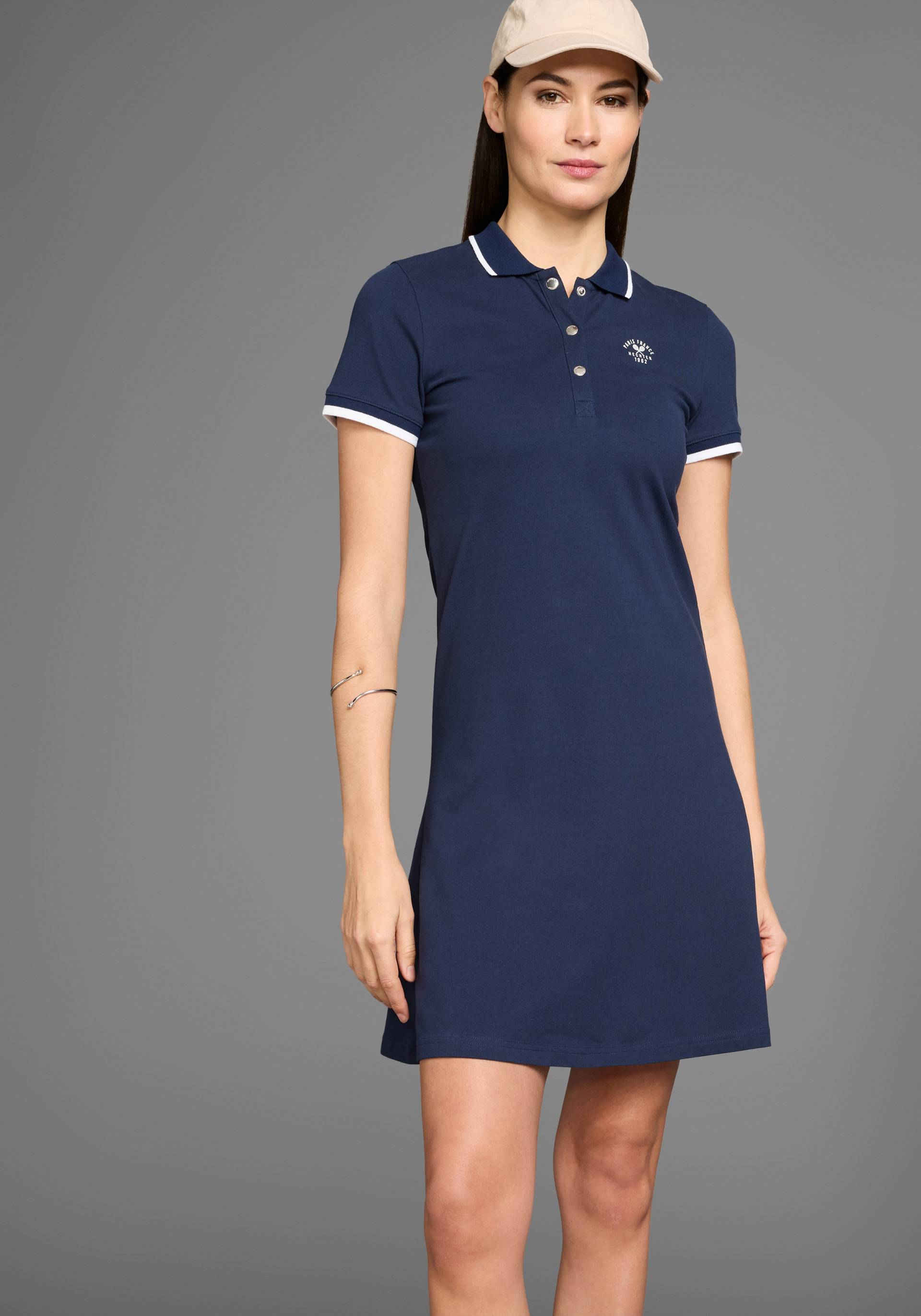 HECHTER PARIS Polokleid, mit Kontrastdetails und Logoprint - NEUE KOLLEKTION HECHTER PARIS Polokleid, mit Kontrastdetails und Logoprint - NEUE KOLLEKTION von HECHTER PARIS