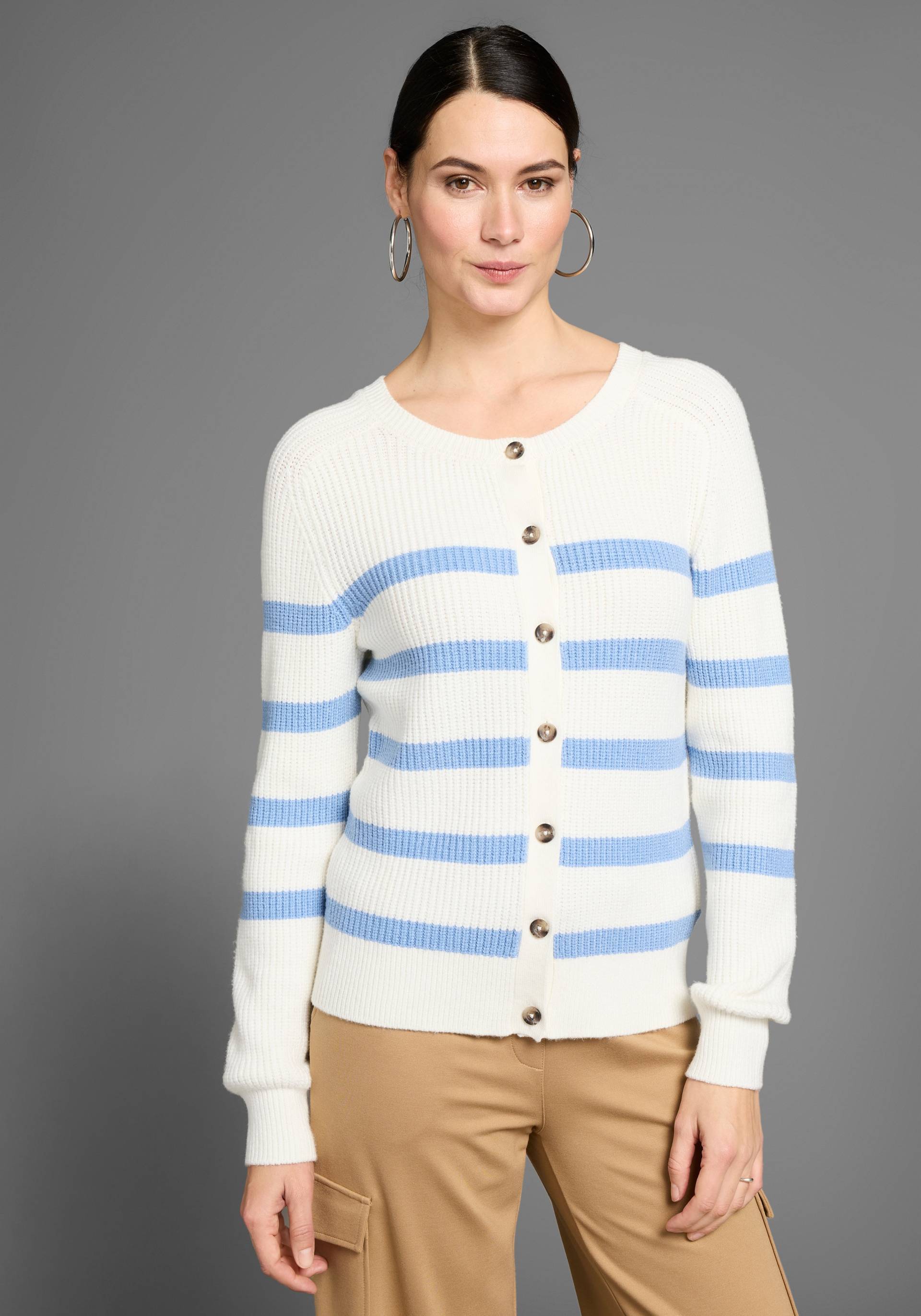 HECHTER PARIS Strickjacke, im Streifenlook - NEUE KOLLEKTION HECHTER PARIS Strickjacke, im Streifenlook - NEUE KOLLEKTION von HECHTER PARIS