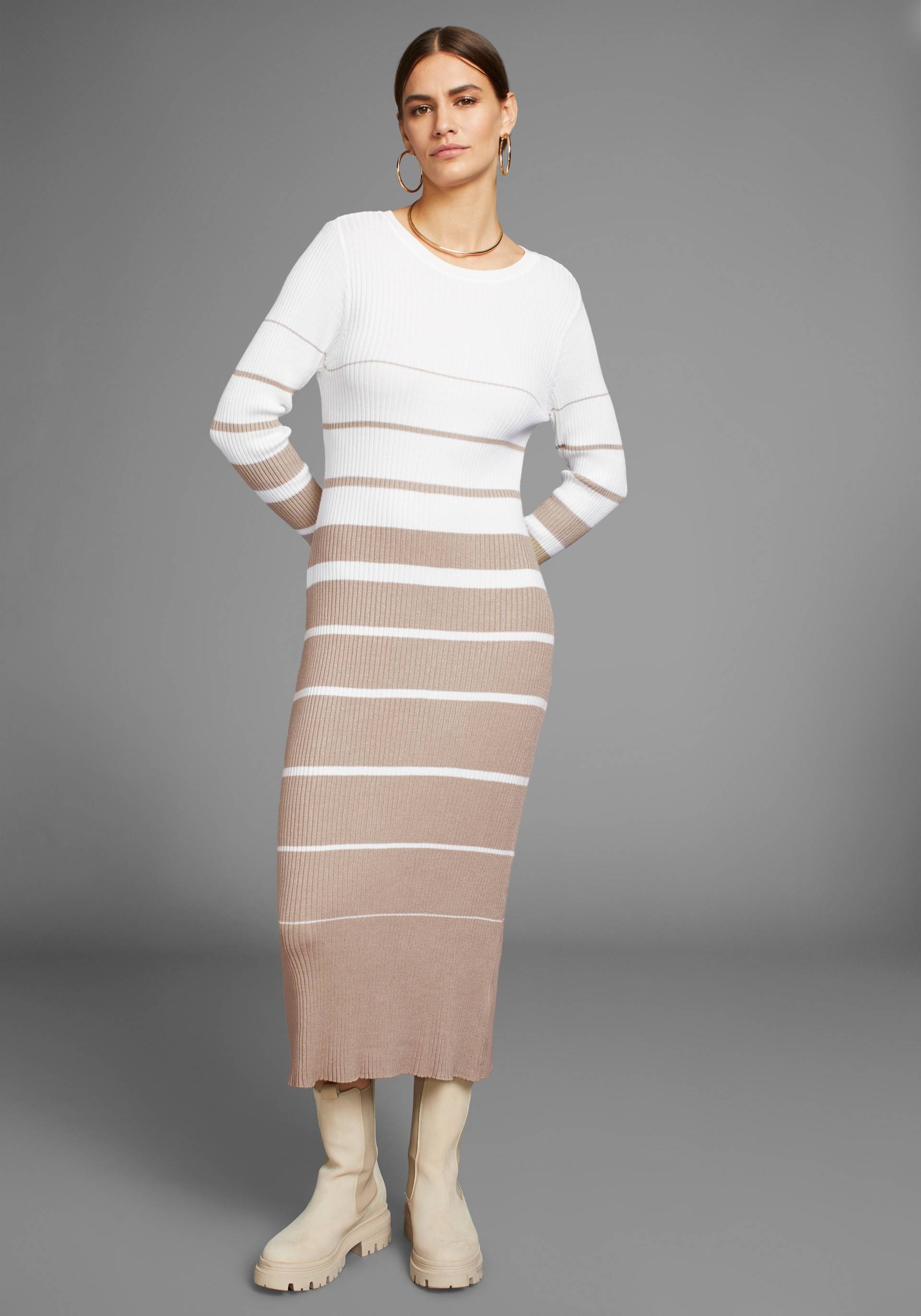 HECHTER PARIS Strickkleid, mit Streifen - NEUE KOLLEKTION HECHTER PARIS Strickkleid, mit Streifen - NEUE KOLLEKTION von HECHTER PARIS