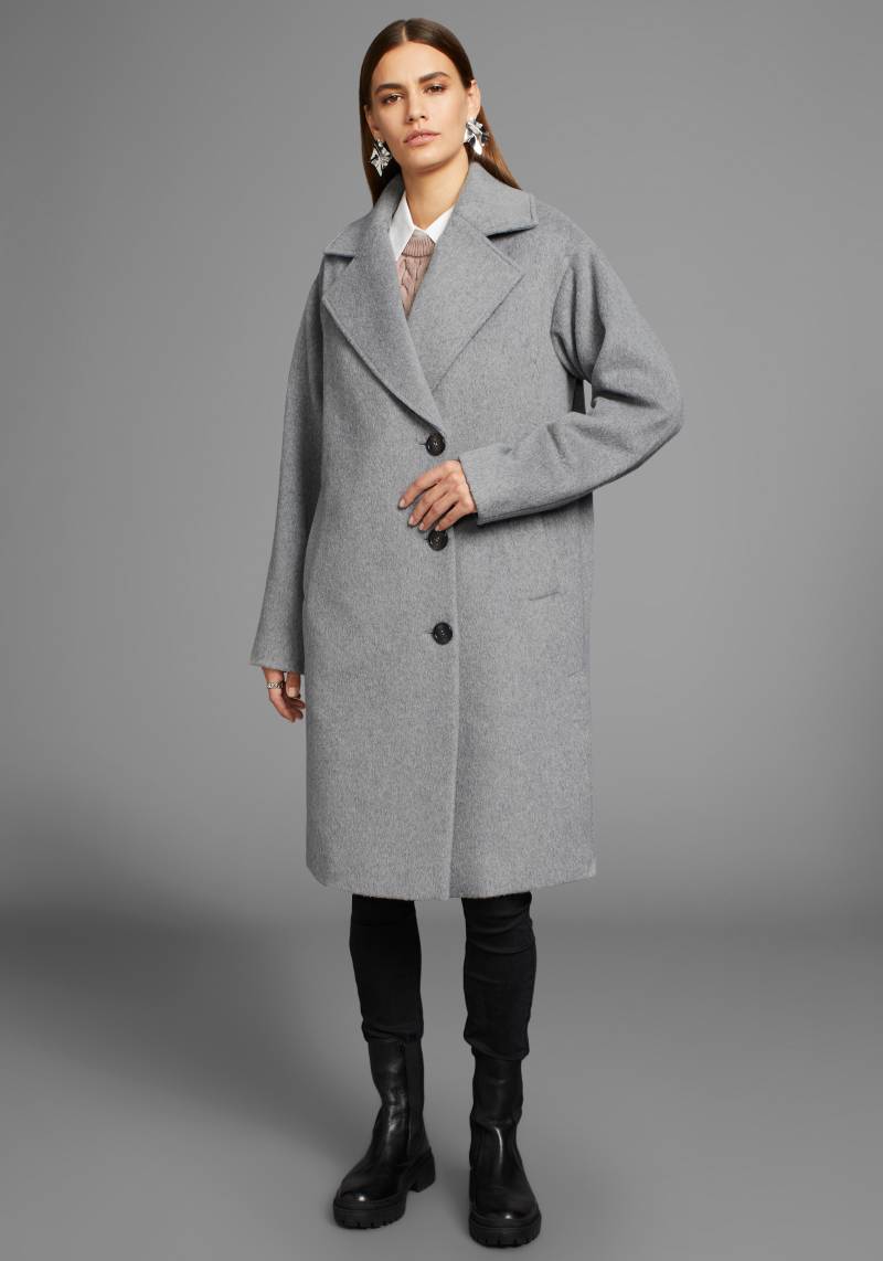 HECHTER PARIS Wollmantel, in asymmetrischer Oversize-Form - NEUE KOLLEKTION von HECHTER PARIS