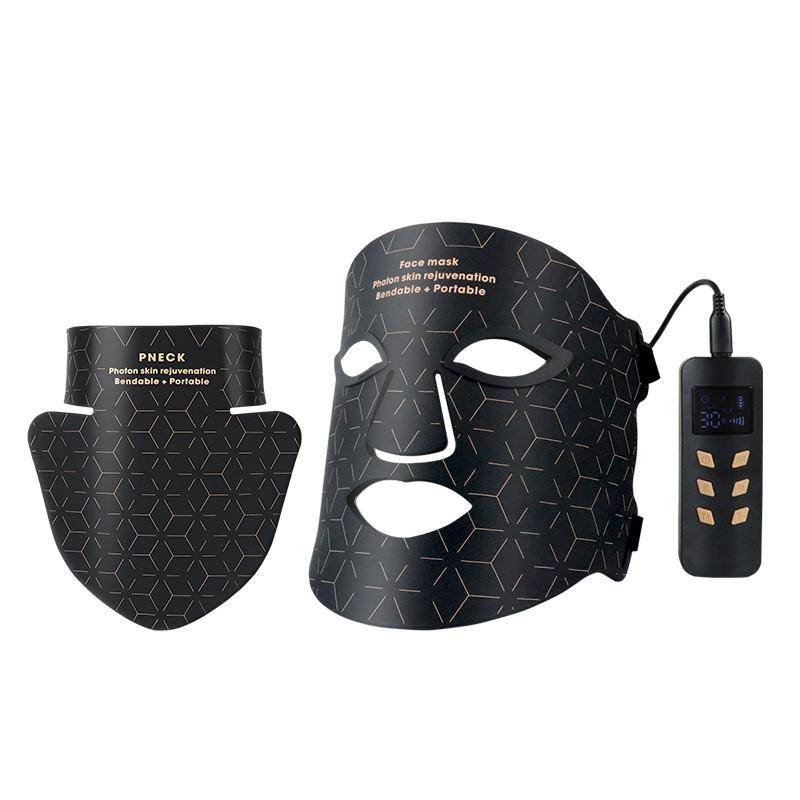 Silica 4 Led-anti-aging-maske Gesicht Und Hals Damen Schwarz ONE SIZE von HEE