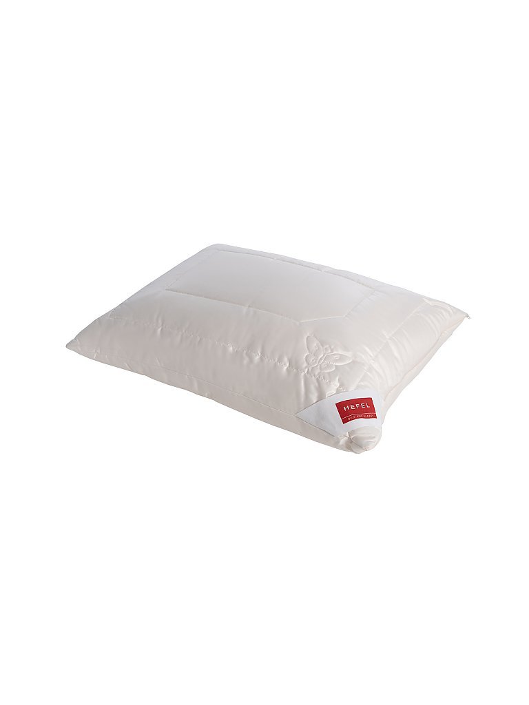 HEFEL Kissen Pure Silk 40x60cm (Champagner) 360g creme von HEFEL