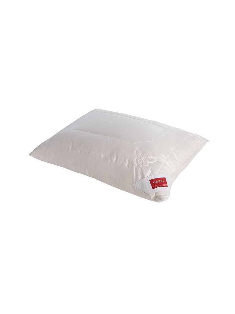 HEFEL Kissen Pure Silk 40x60cm (Champagner) 480g creme von HEFEL