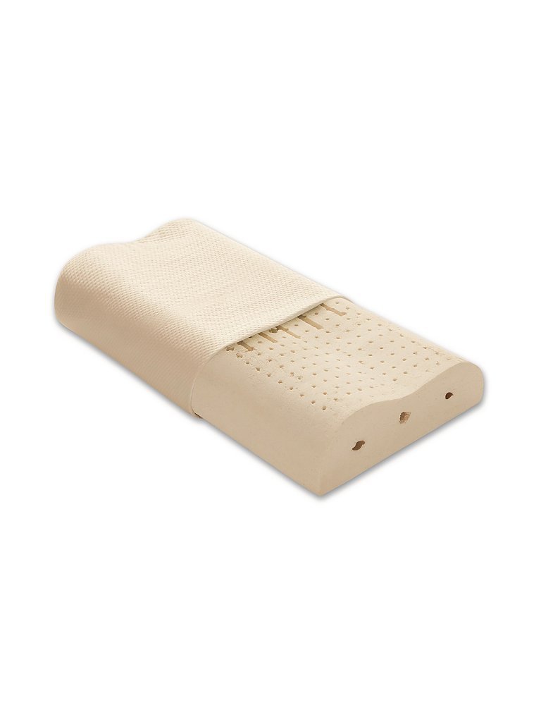 HEFEL Nackenstützkissen Naturlatex 34x65cm weiss HEFEL Nackenstützkissen Naturlatex 34x65cm weiss von HEFEL