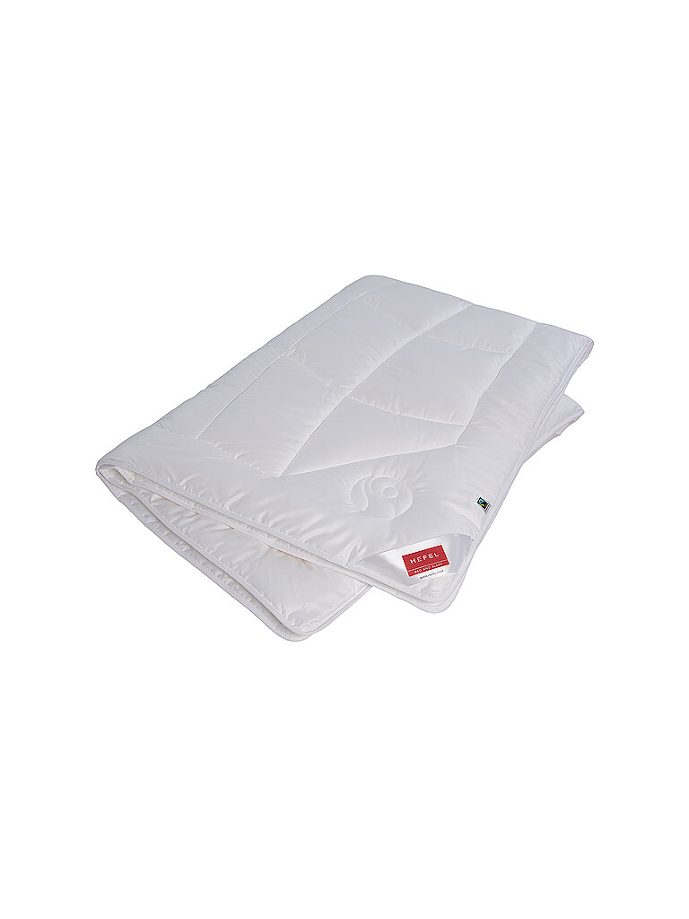 HEFEL Sommerdecke KlimaControl Fair 140x220cm 390g weiss von HEFEL