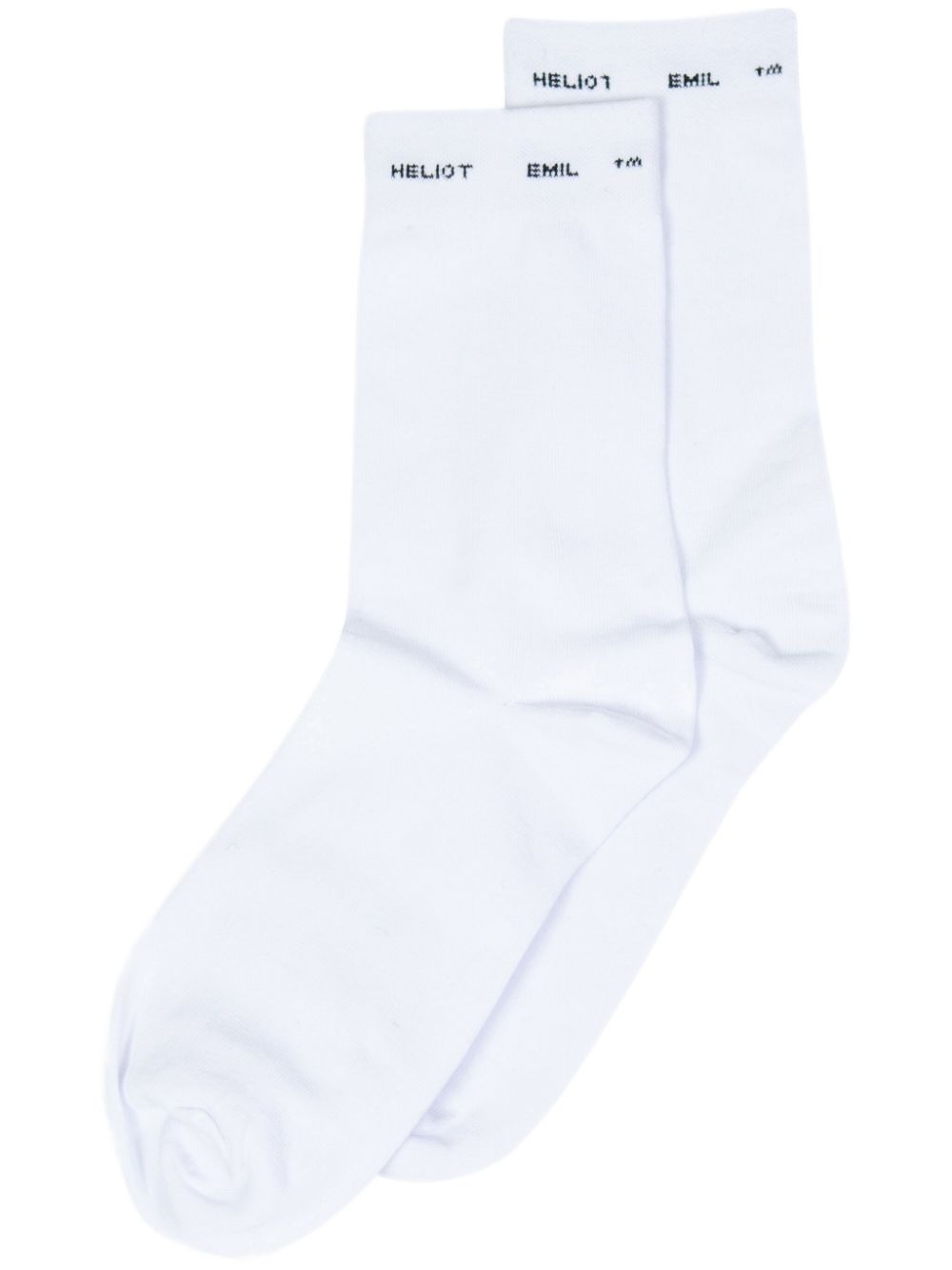 HELIOT EMIL Polarize socks - White von HELIOT EMIL