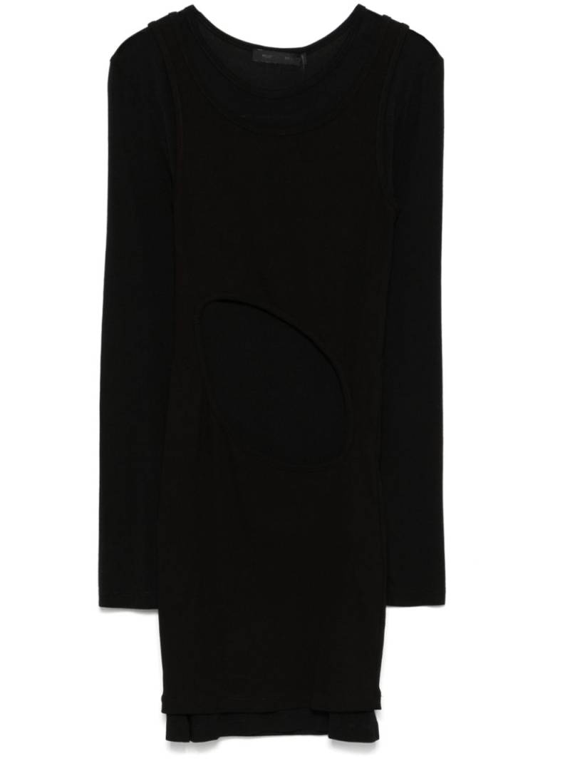 HELIOT EMIL Umbra mini dress - Black von HELIOT EMIL