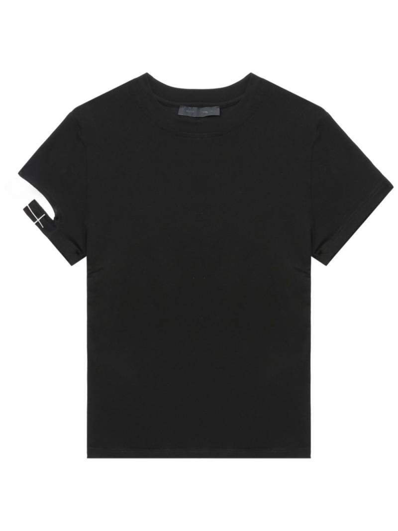 HELIOT EMIL cut-out T-shirt - Black von HELIOT EMIL