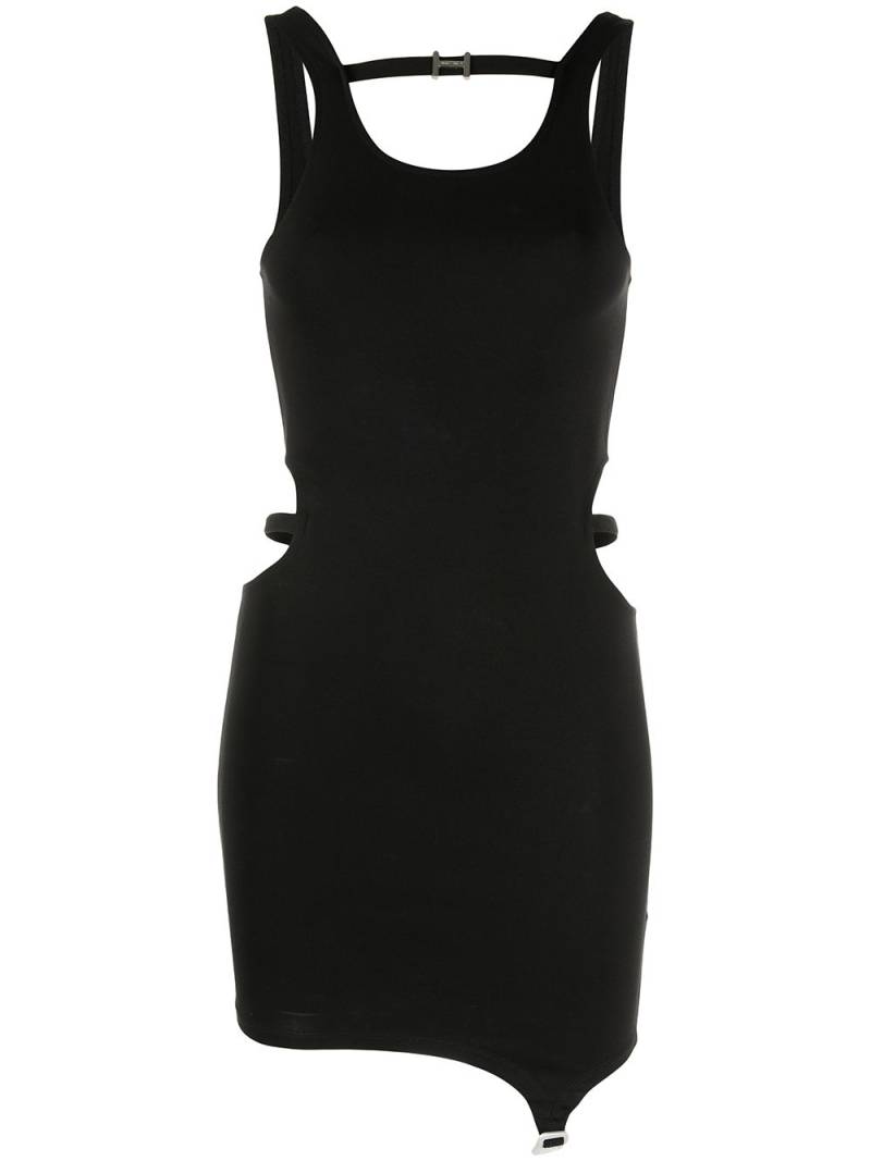 HELIOT EMIL cut-out asymmetric dress - Black von HELIOT EMIL