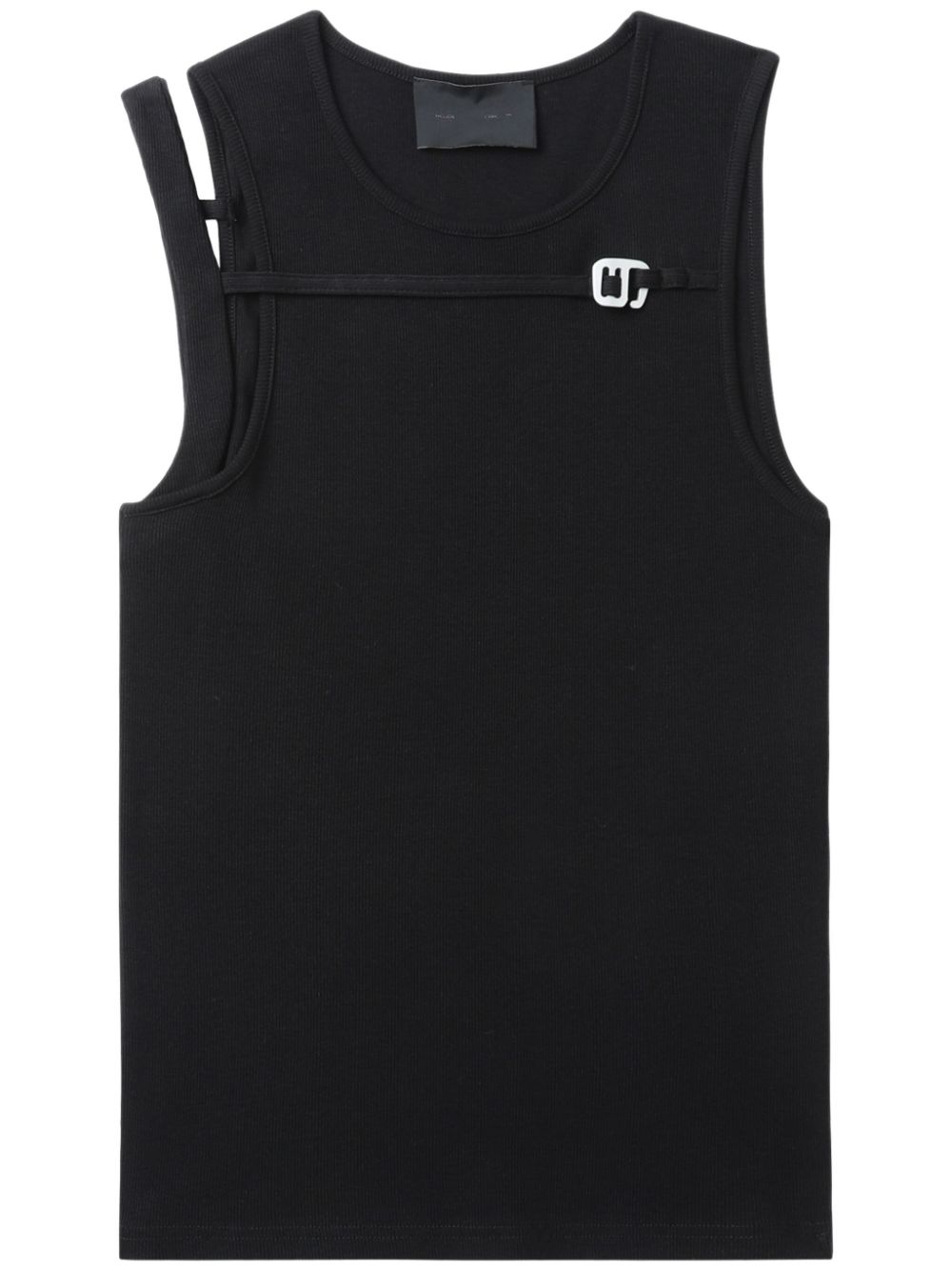 HELIOT EMIL cut-out tank top - Black von HELIOT EMIL